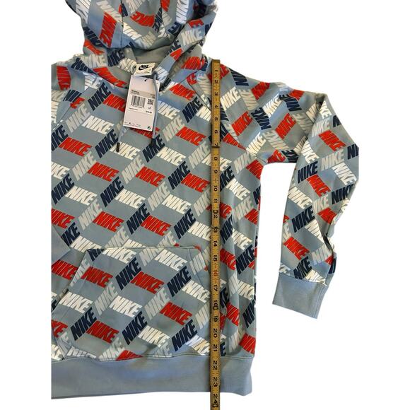 Women's‎ Nike Sportswear Essentials Printed Hoodie XS NWT - Picture 3 of 8